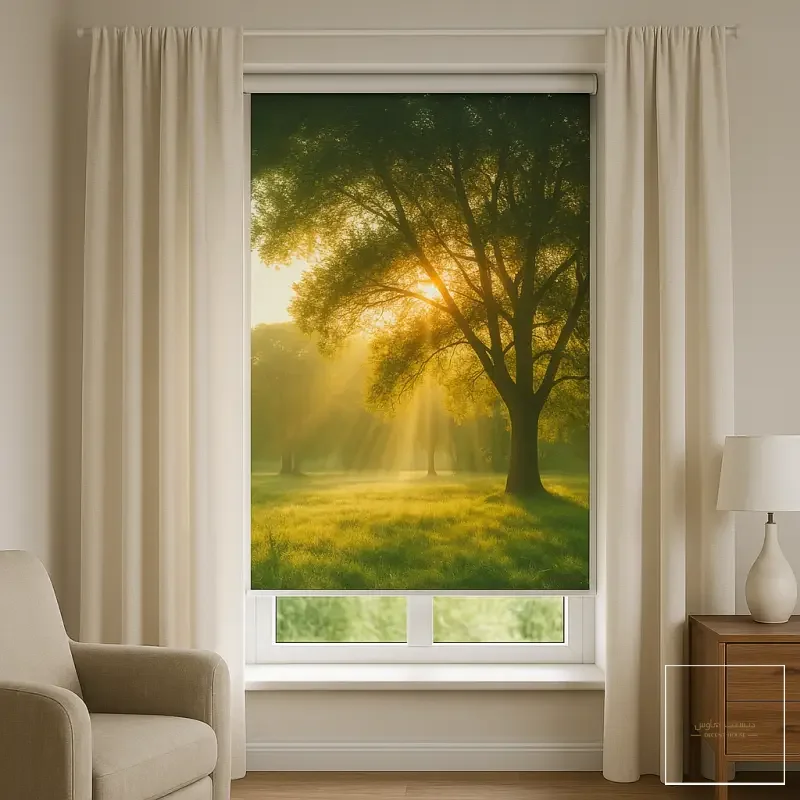 ستائر رول مطبوعة