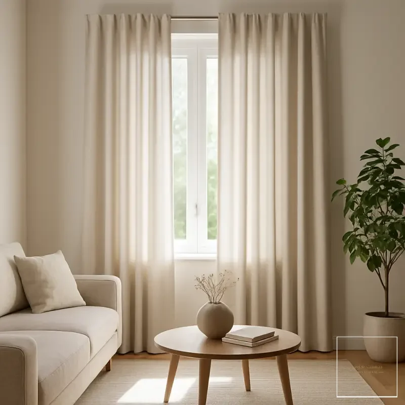 ستائر بسيطة للصالة - صورة 2