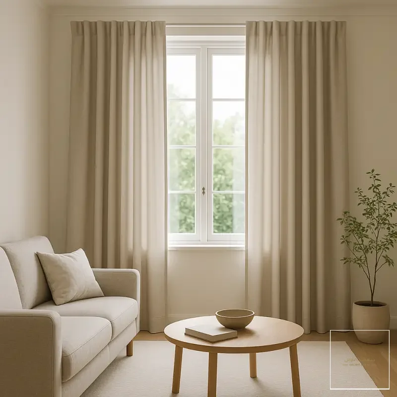 ستائر بسيطة للصالة - صورة 5