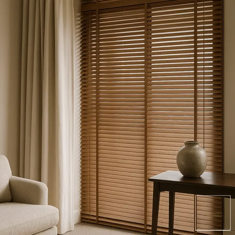 ستائر شرائح خشبية - صورة 4